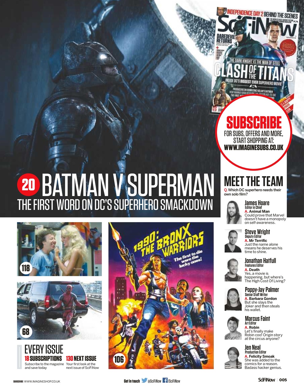 SciFiNow Preview Pages