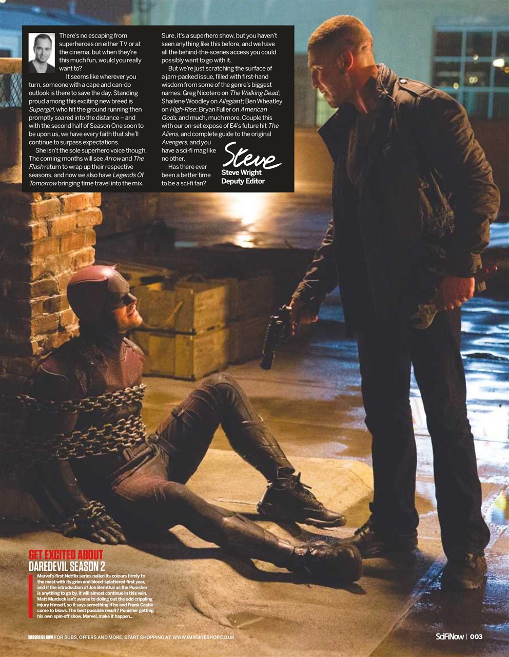 SciFiNow Preview Pages