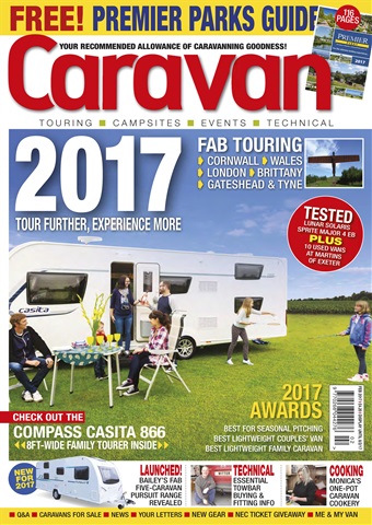 Caravan Magazine issue Fabulous Touring | February 2017 | Caravan Magazine