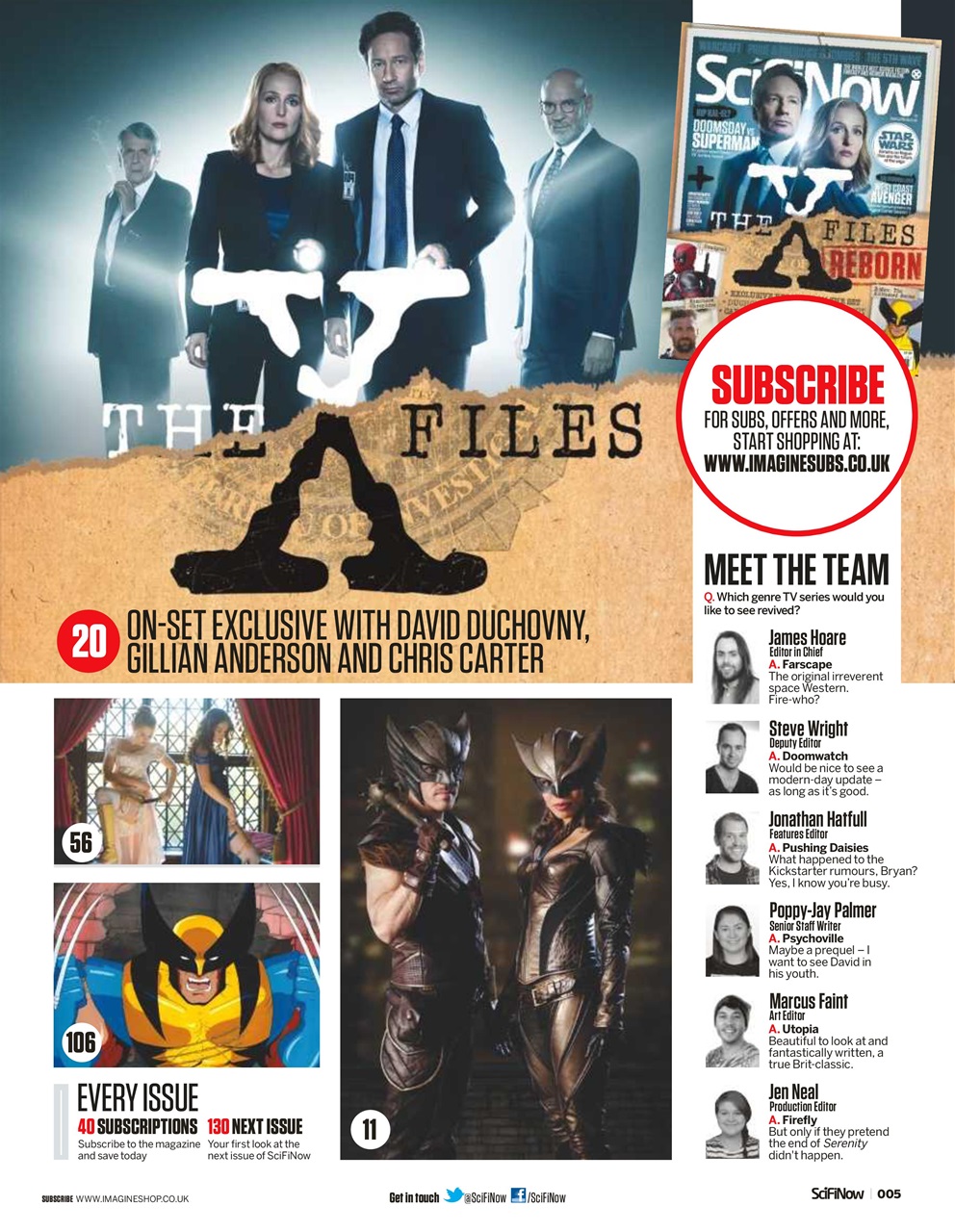 SciFiNow Preview Pages