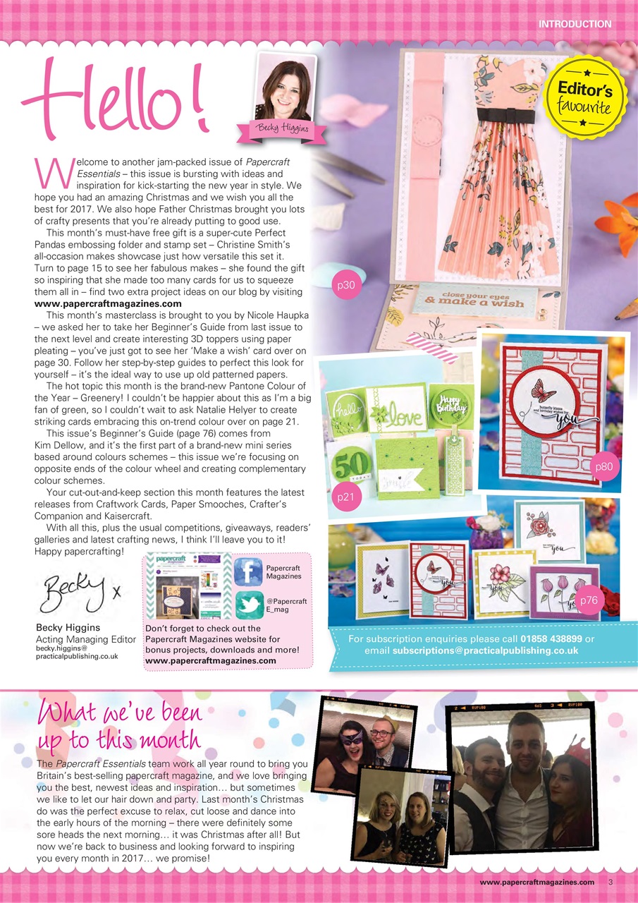 Papercraft Essentials Preview Pages