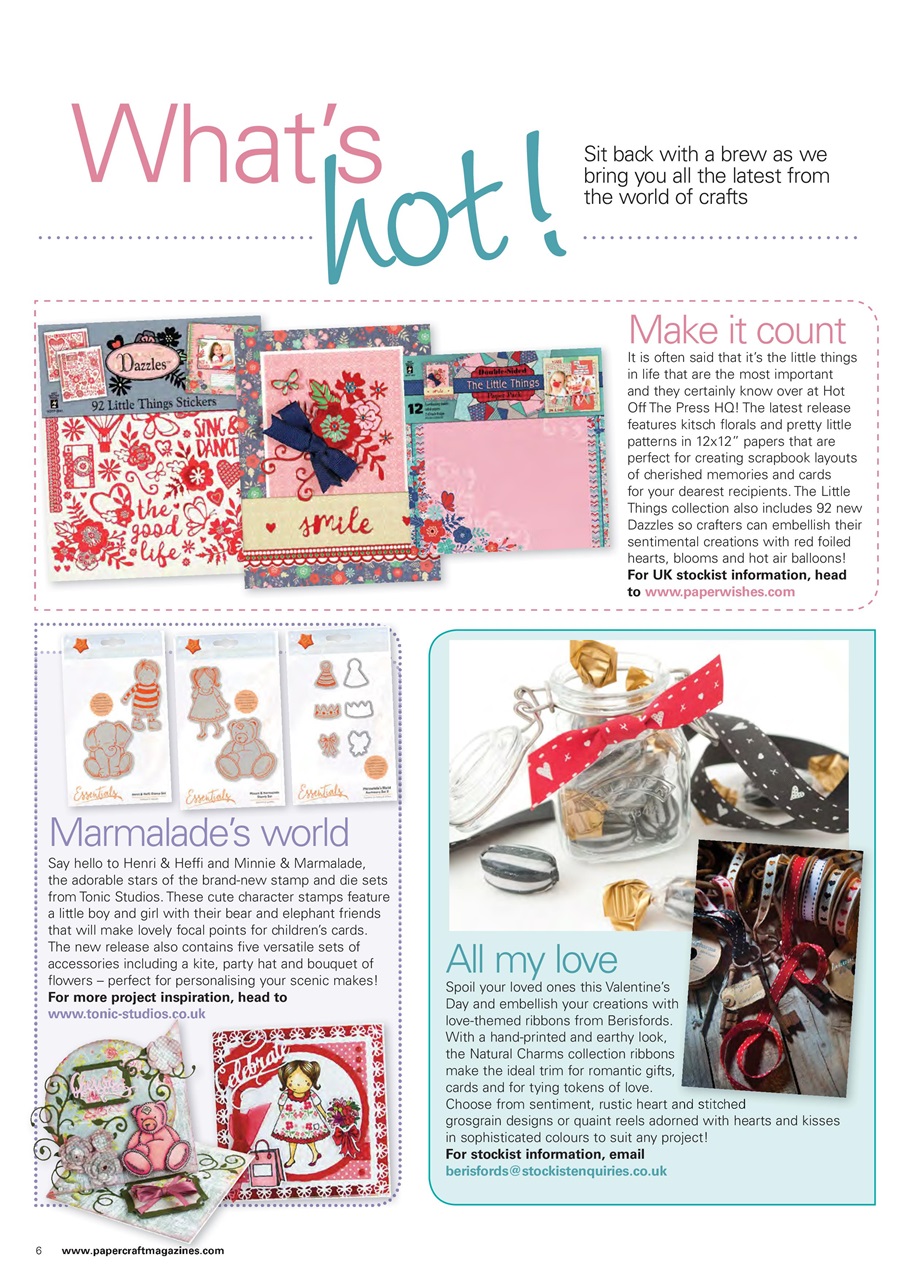 Papercraft Essentials Preview Pages