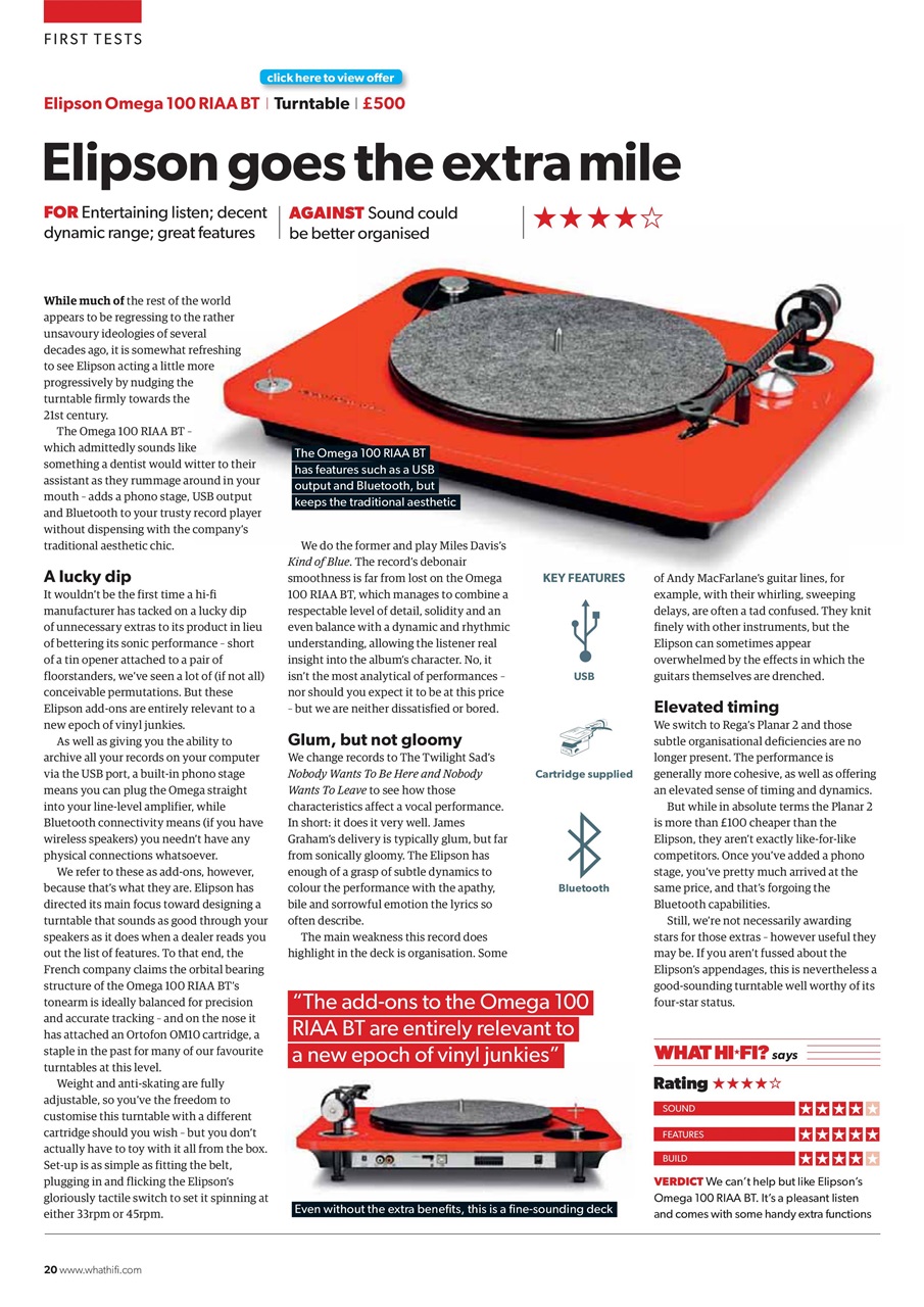 What HiFi Preview Pages