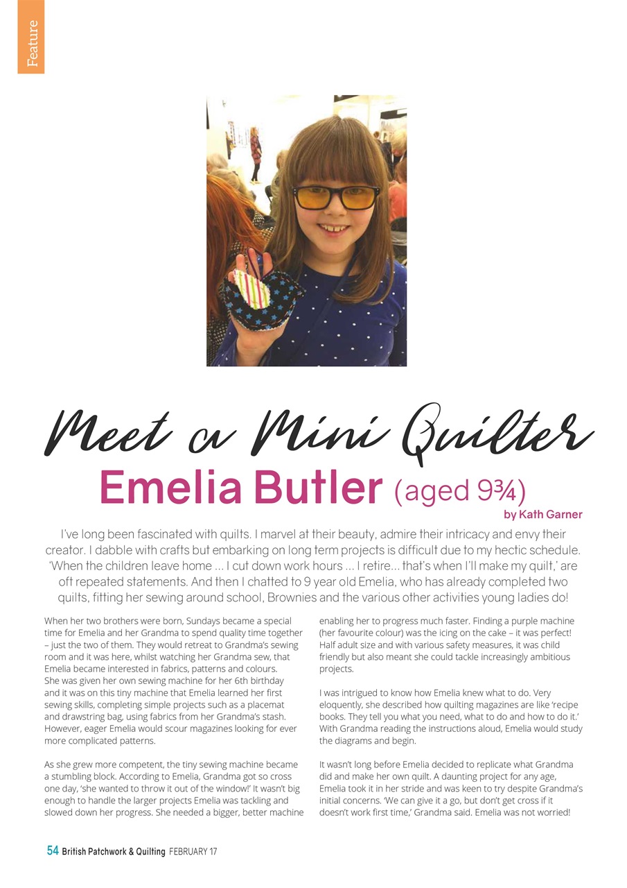 Patchwork and Quilting Preview Pages