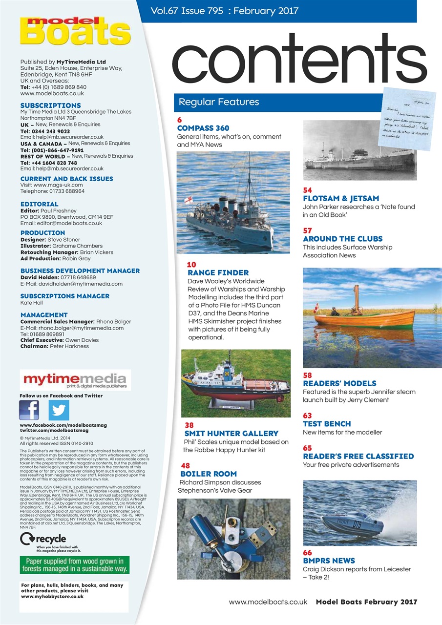 Model Boats Preview Pages