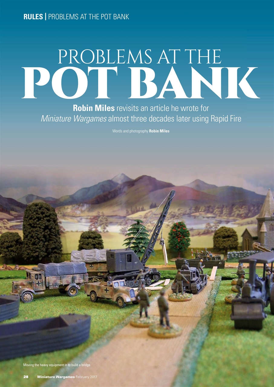 Miniature Wargames Preview Pages