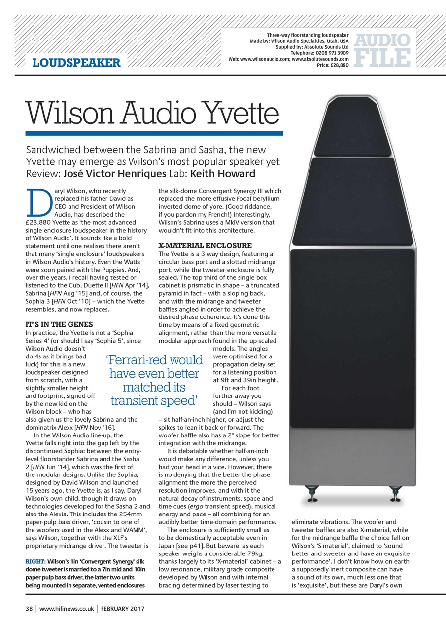 Hi-Fi News Preview Pages