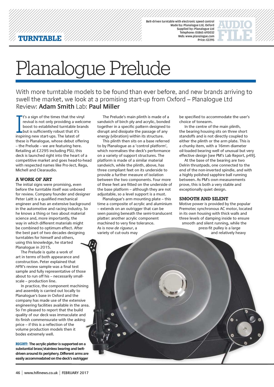 Hi-Fi News Preview Pages