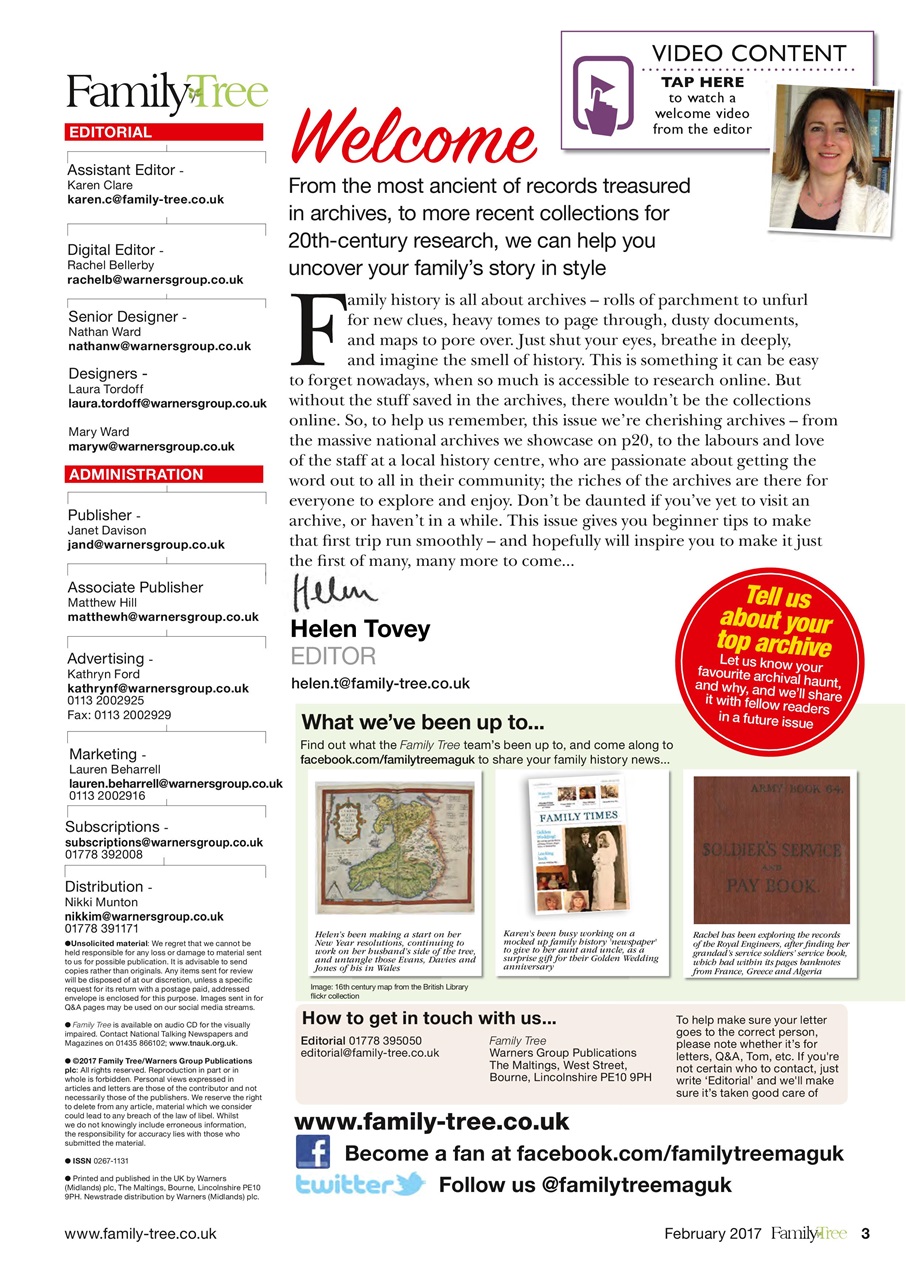 Family Tree Preview Pages