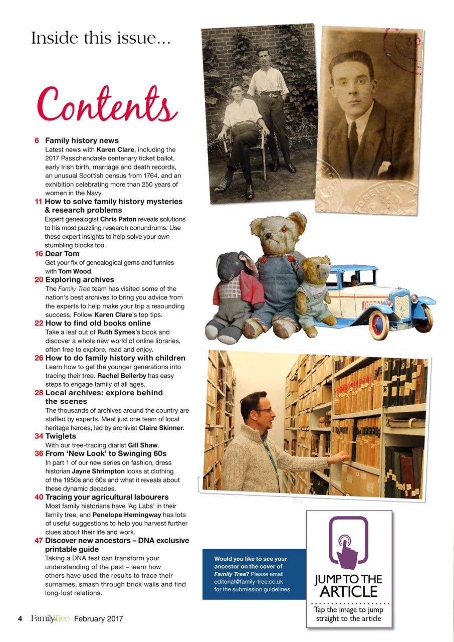 Family Tree Preview Pages