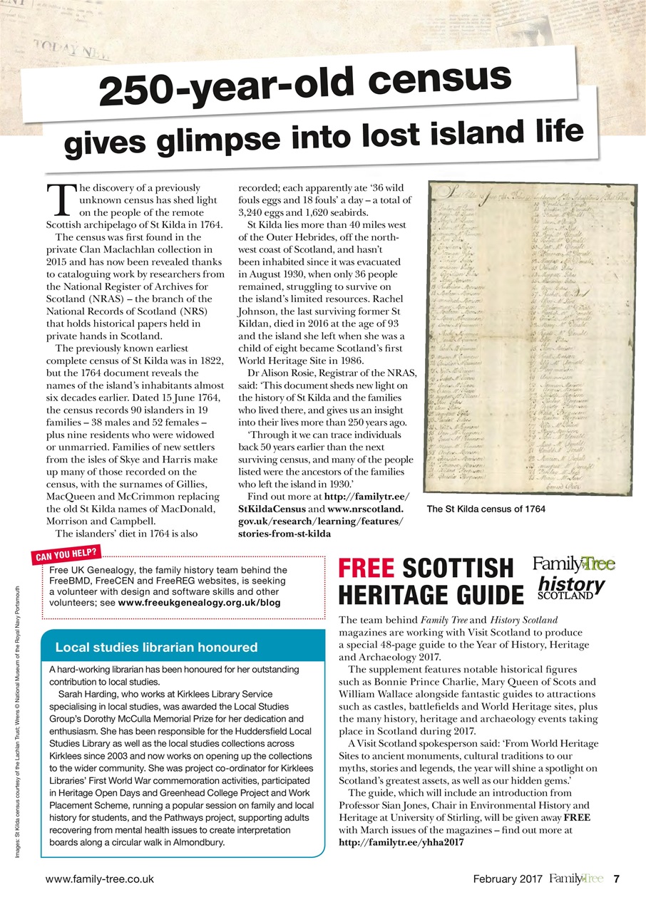 Family Tree Preview Pages