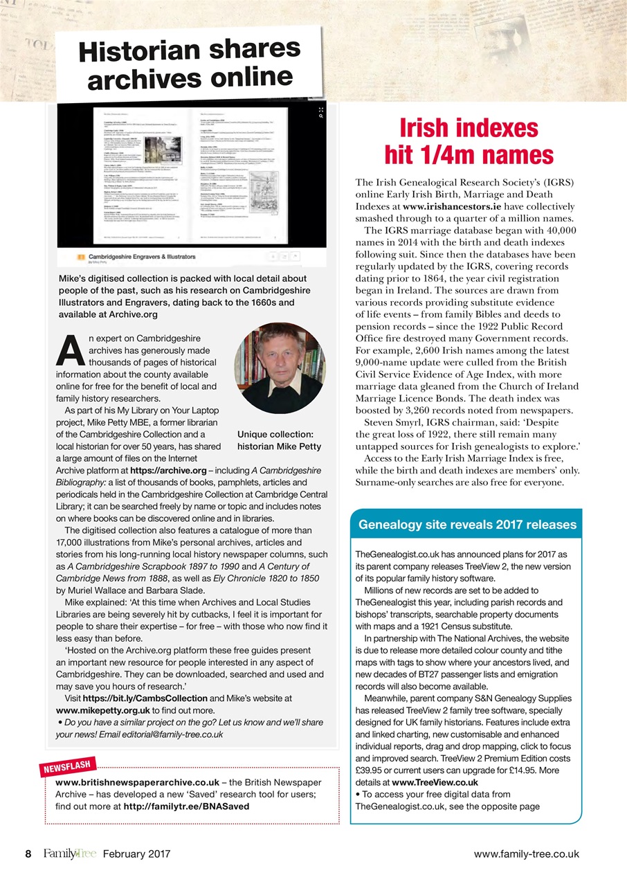 Family Tree Preview Pages