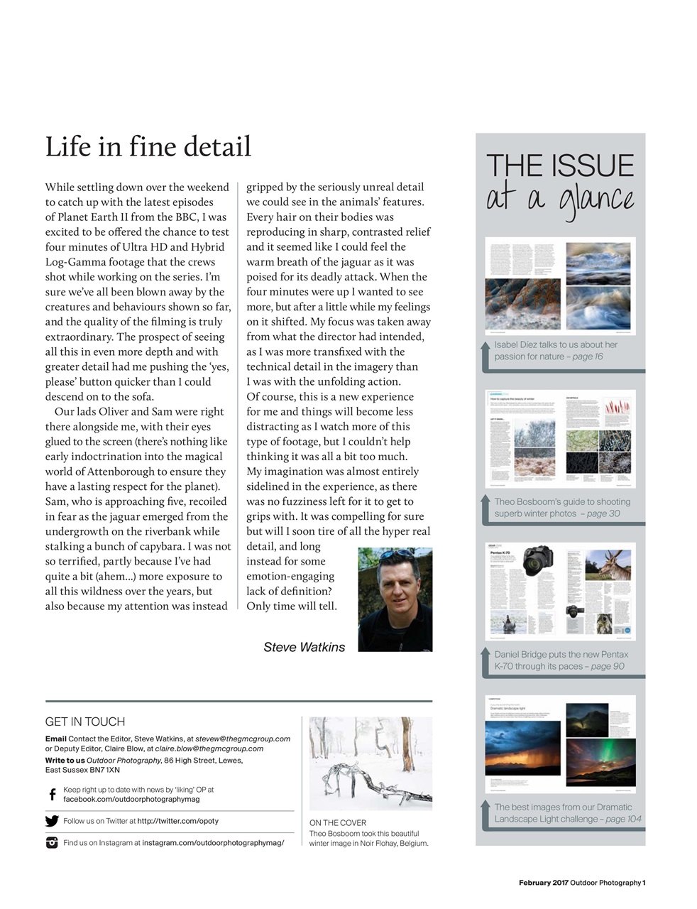 Outdoor Photography Preview Pages