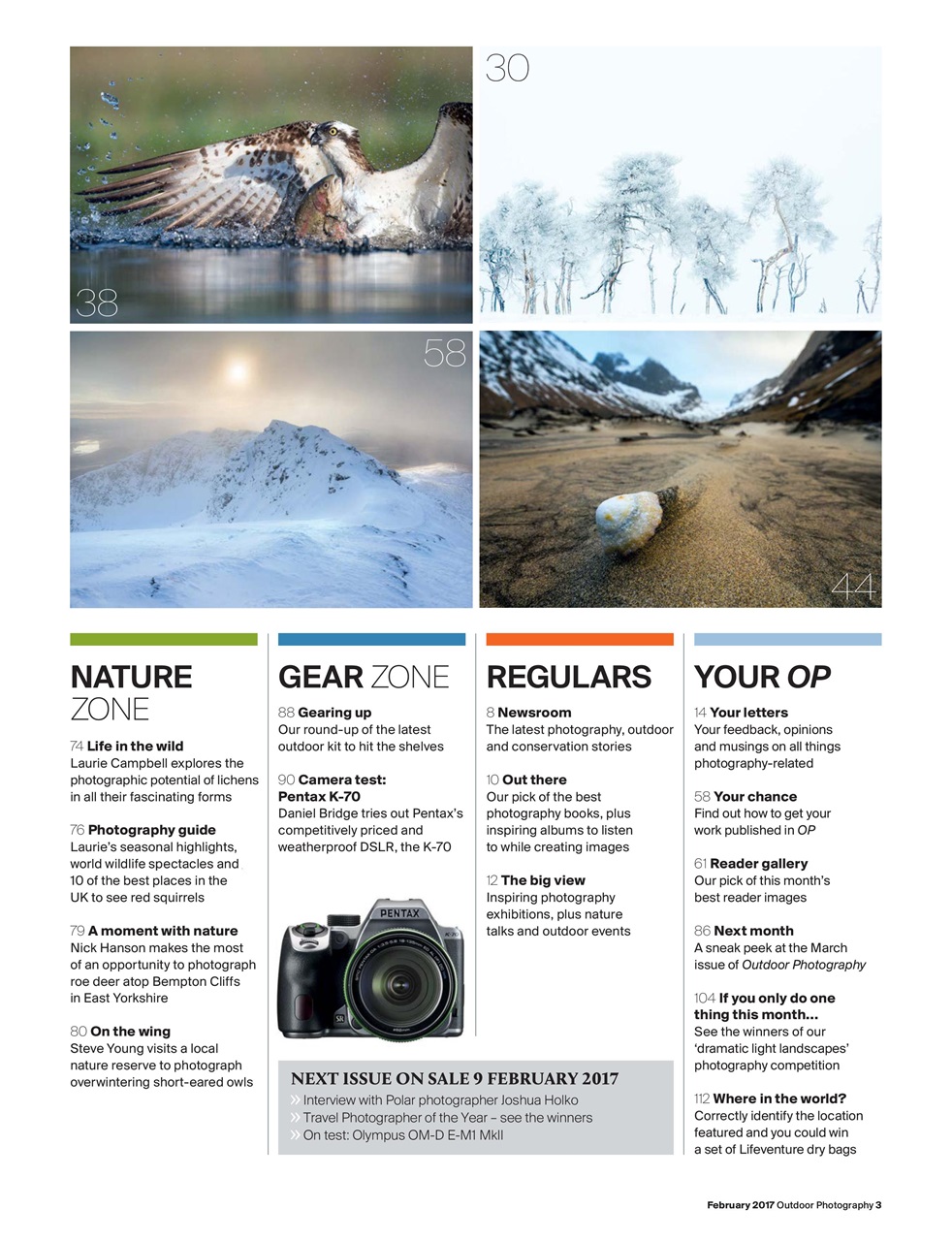 Outdoor Photography Preview Pages