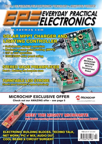 Practical Electronics issue February 2017