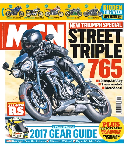 MCN issue 11th January 2017