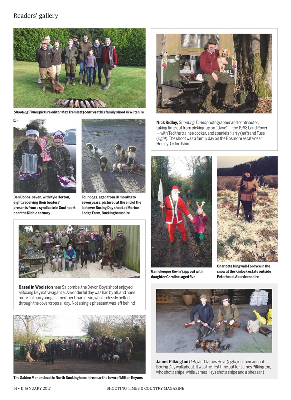 Shooting Times & Country Preview Pages