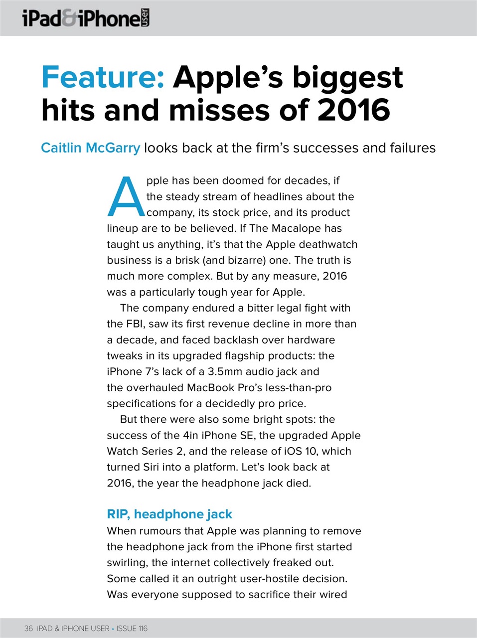 iPad and iPhone User Preview Pages