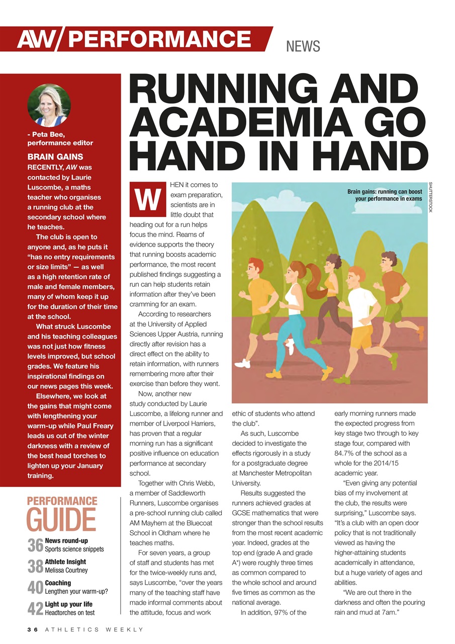 AW – Athletics Weekly Magazine Preview Pages