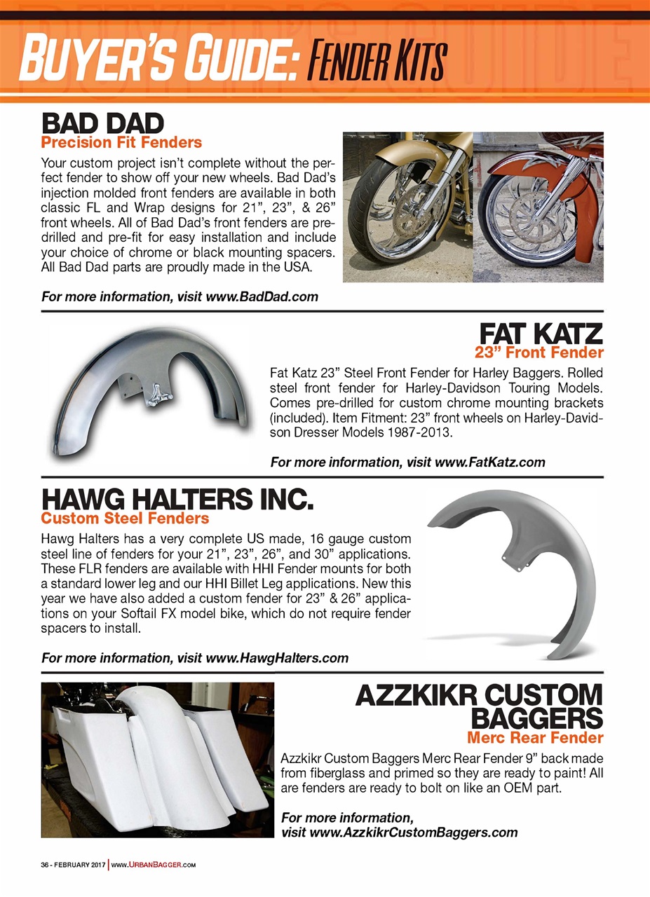 Urban Bagger Preview Pages