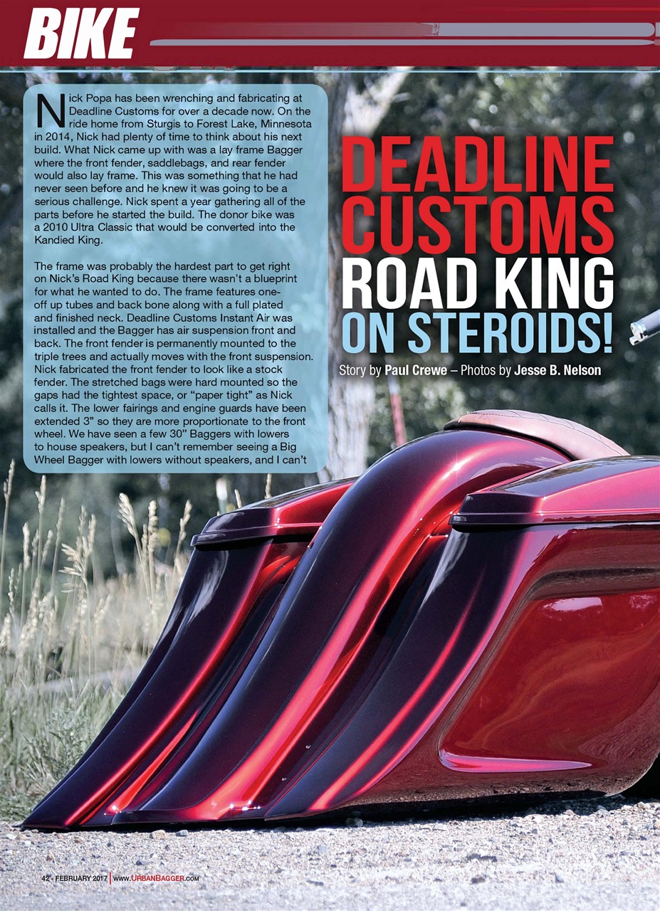 Urban Bagger Preview Pages