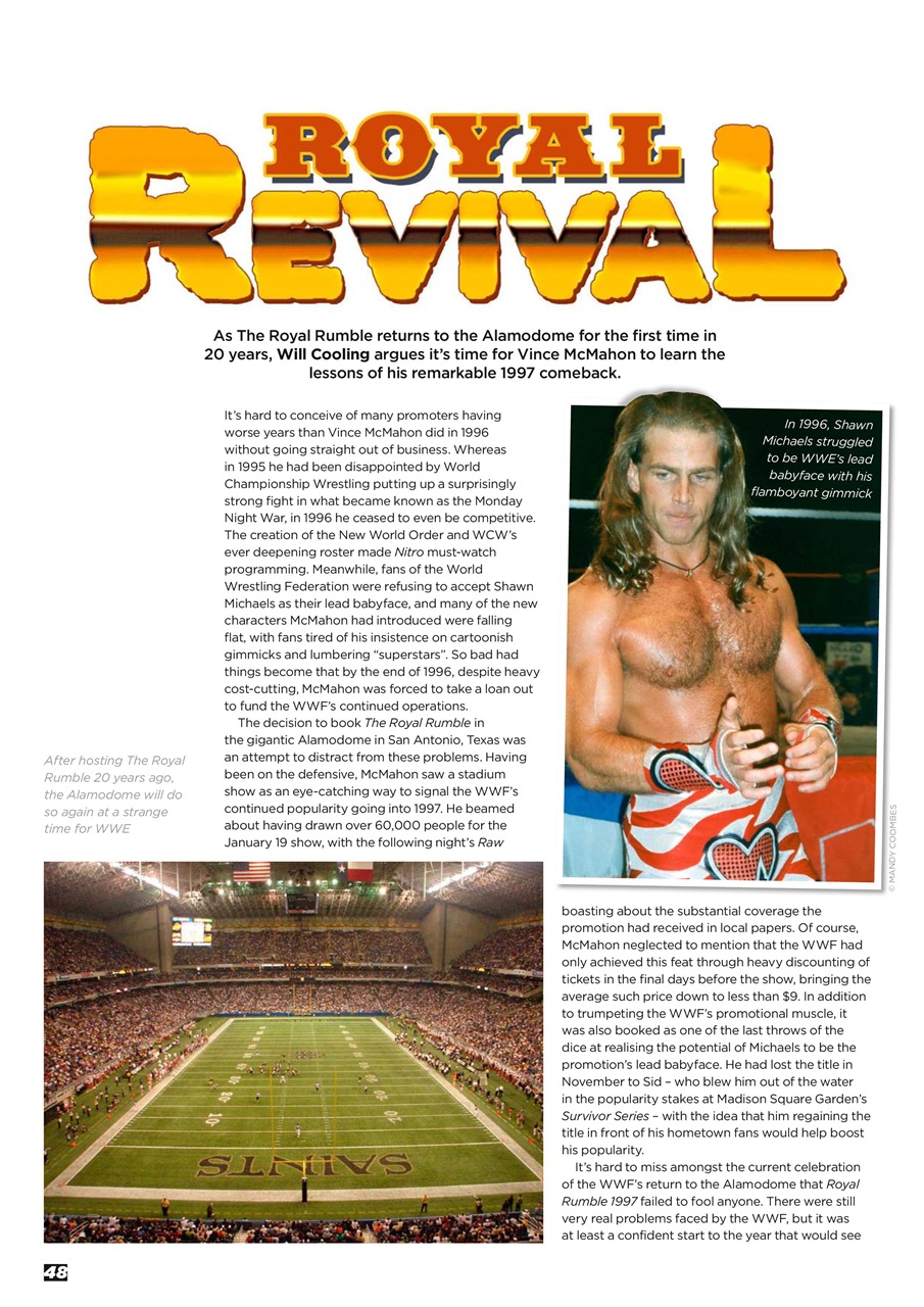 Wrestletalk Magazine Preview Pages