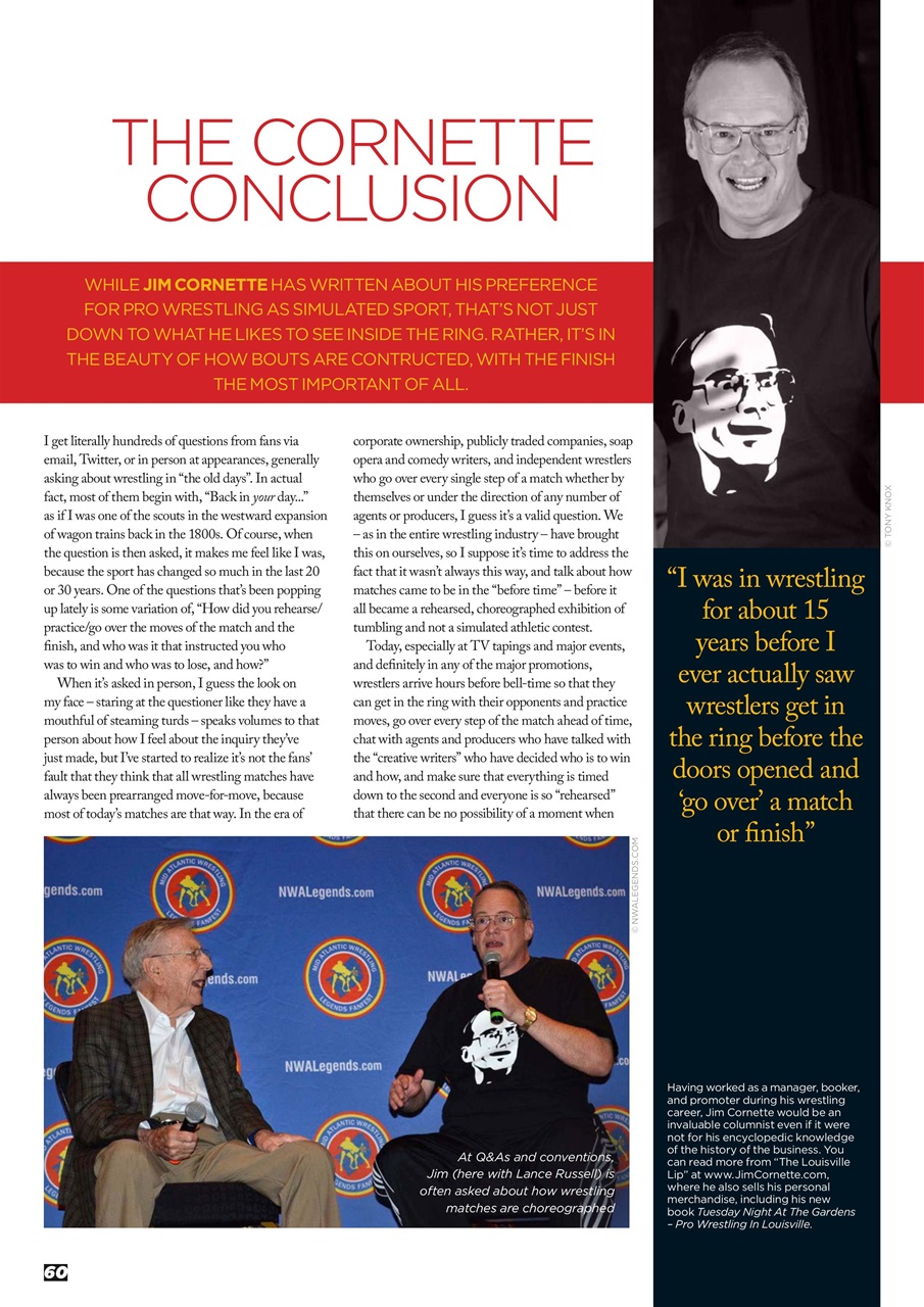 Wrestletalk Magazine Preview Pages