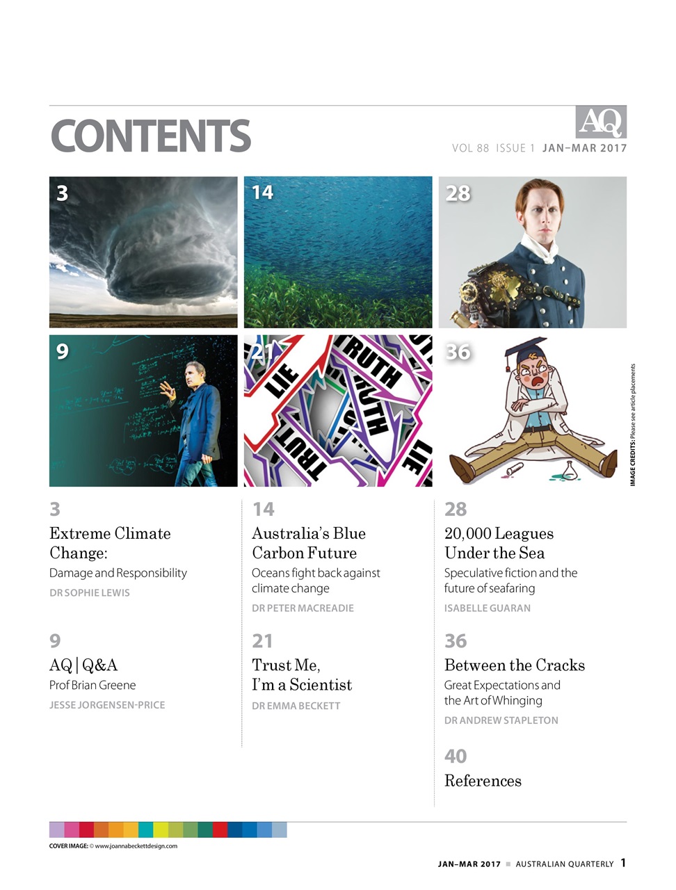 AQ: Australian Quarterly Preview Pages
