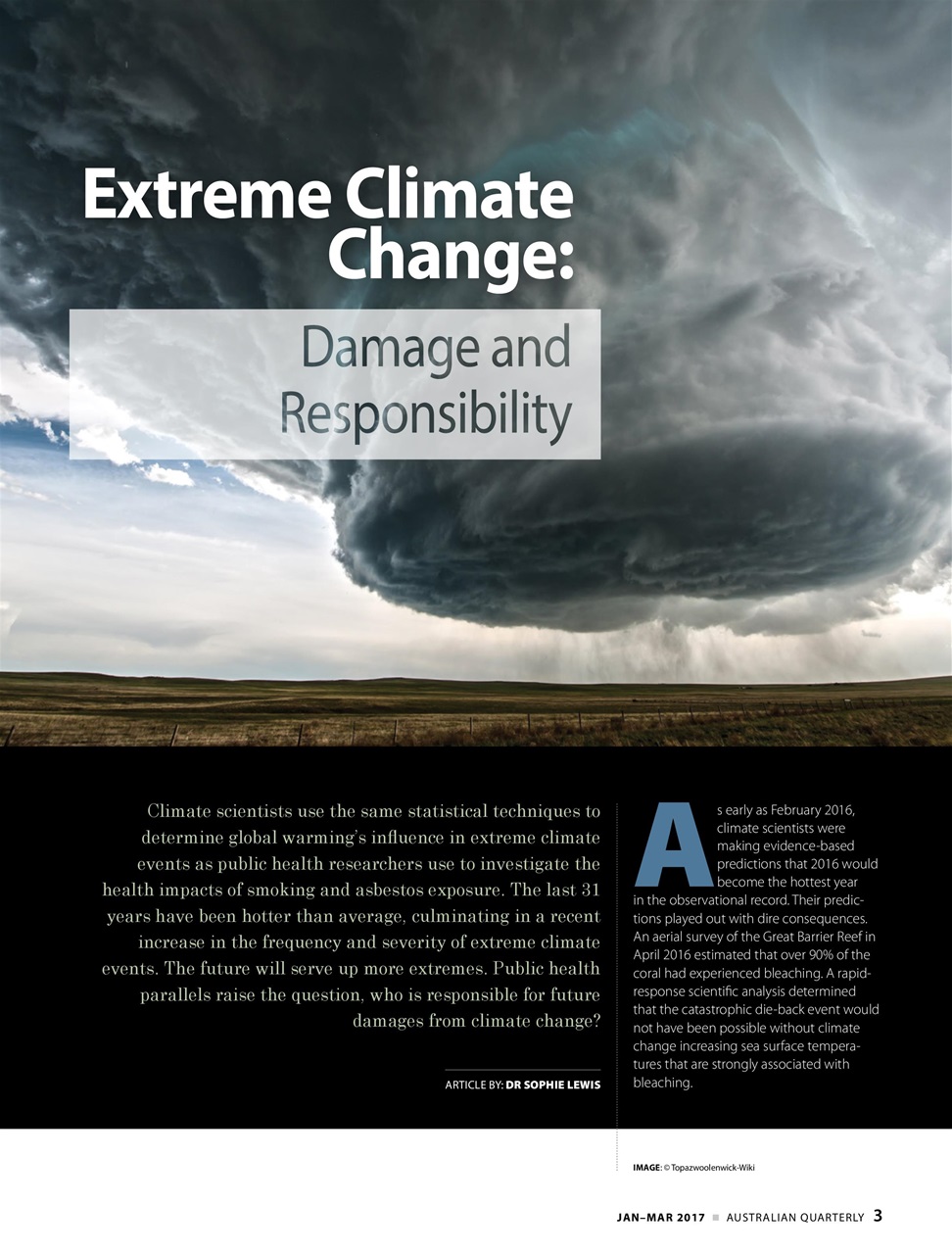AQ: Australian Quarterly Preview Pages