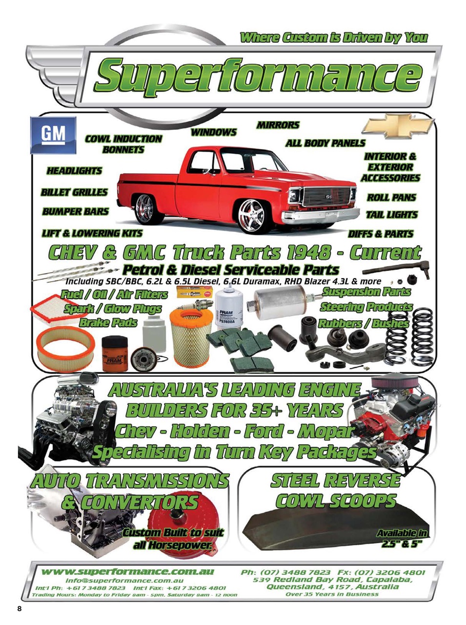 JUST PARTS Preview Pages