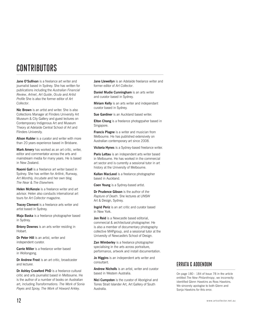 Art Collector Preview Pages