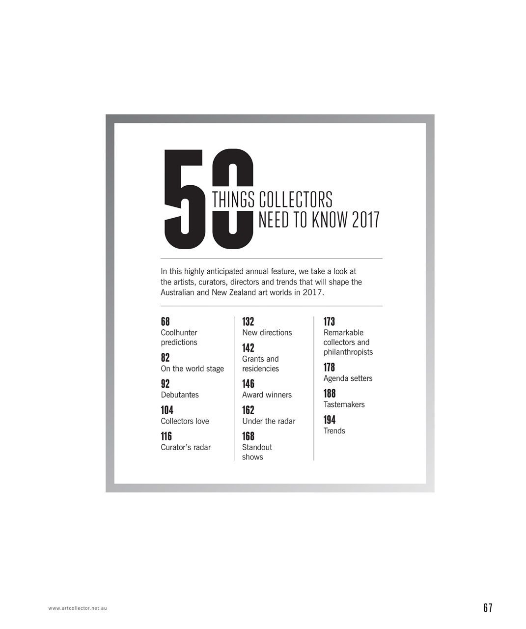 Art Collector Preview Pages