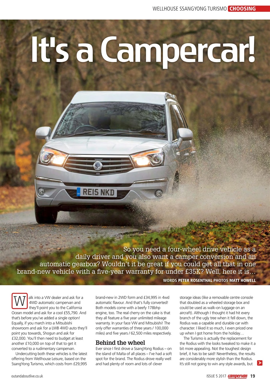 Campervan Preview Pages