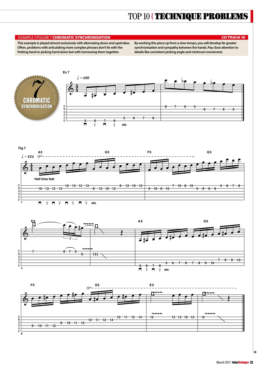 Guitar Techniques Preview Pages