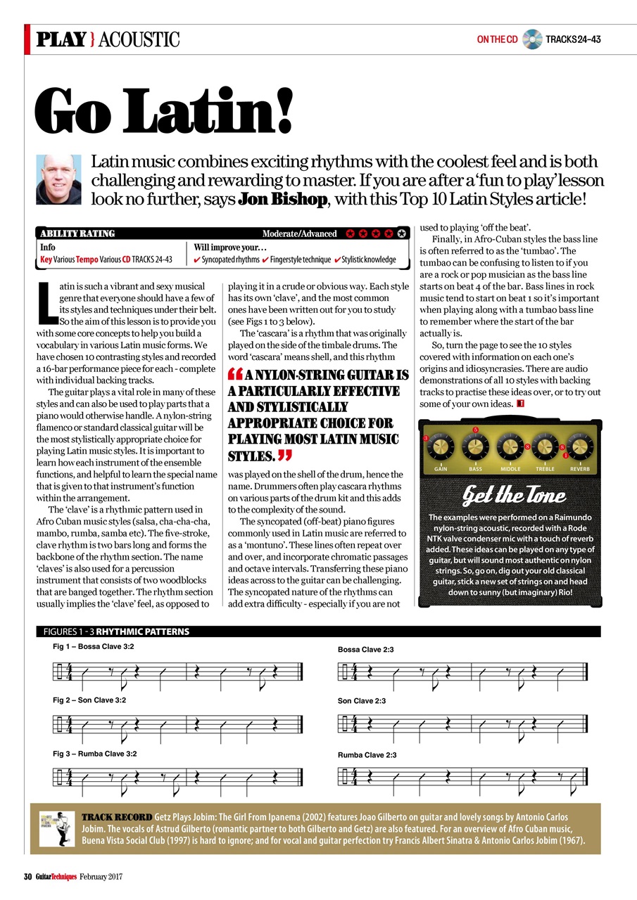 Guitar Techniques Preview Pages