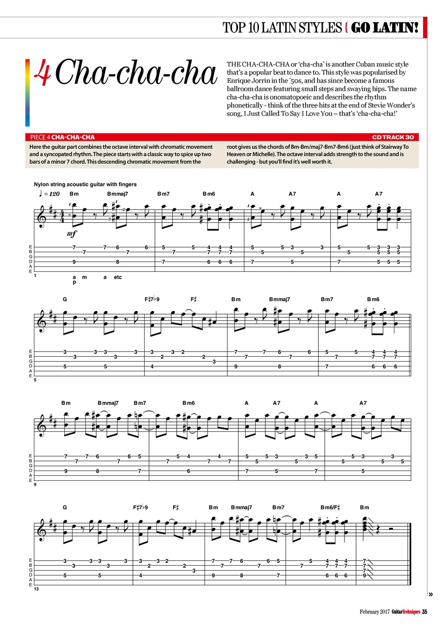 Guitar Techniques Preview Pages