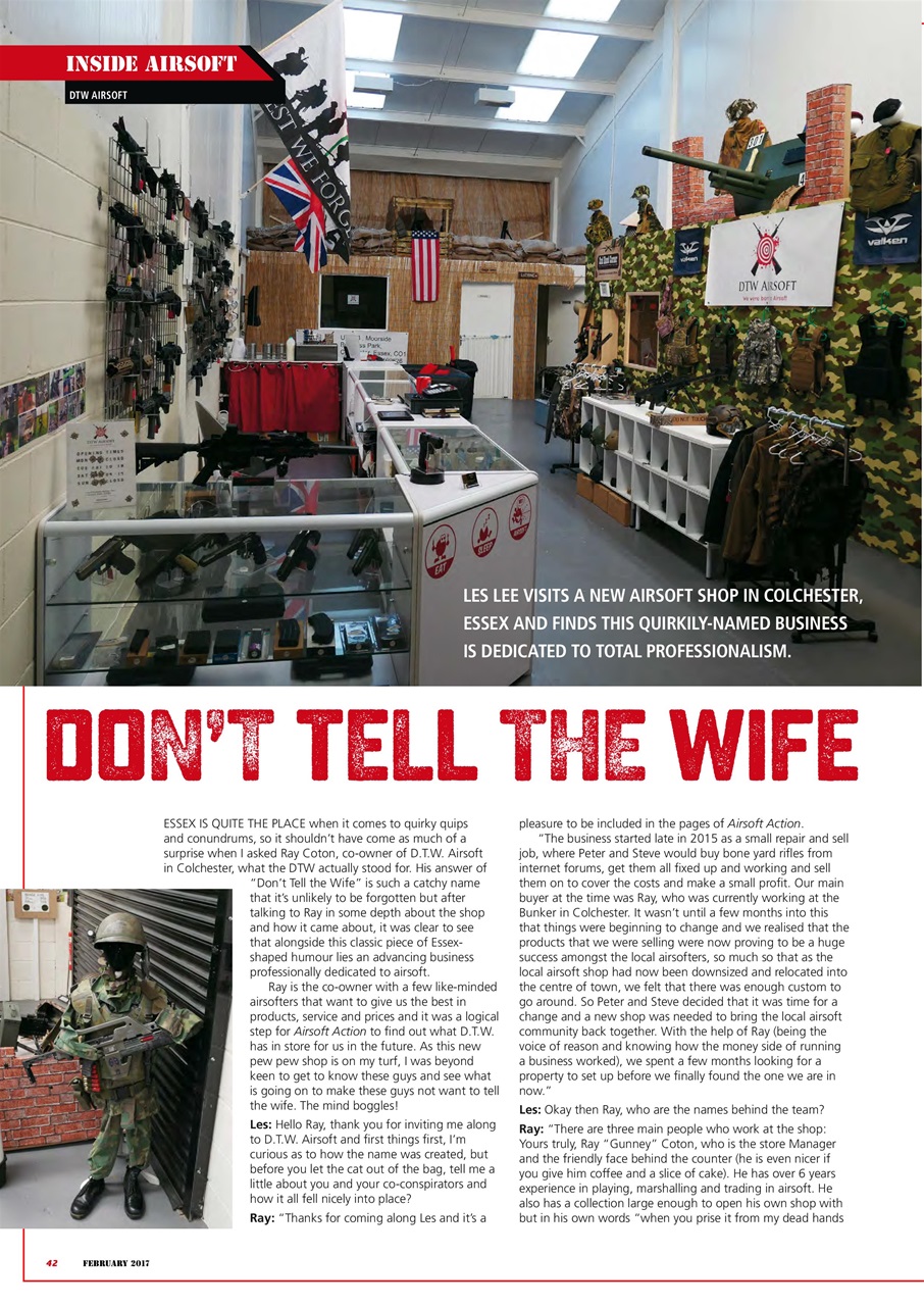 Airsoft Action Preview Pages