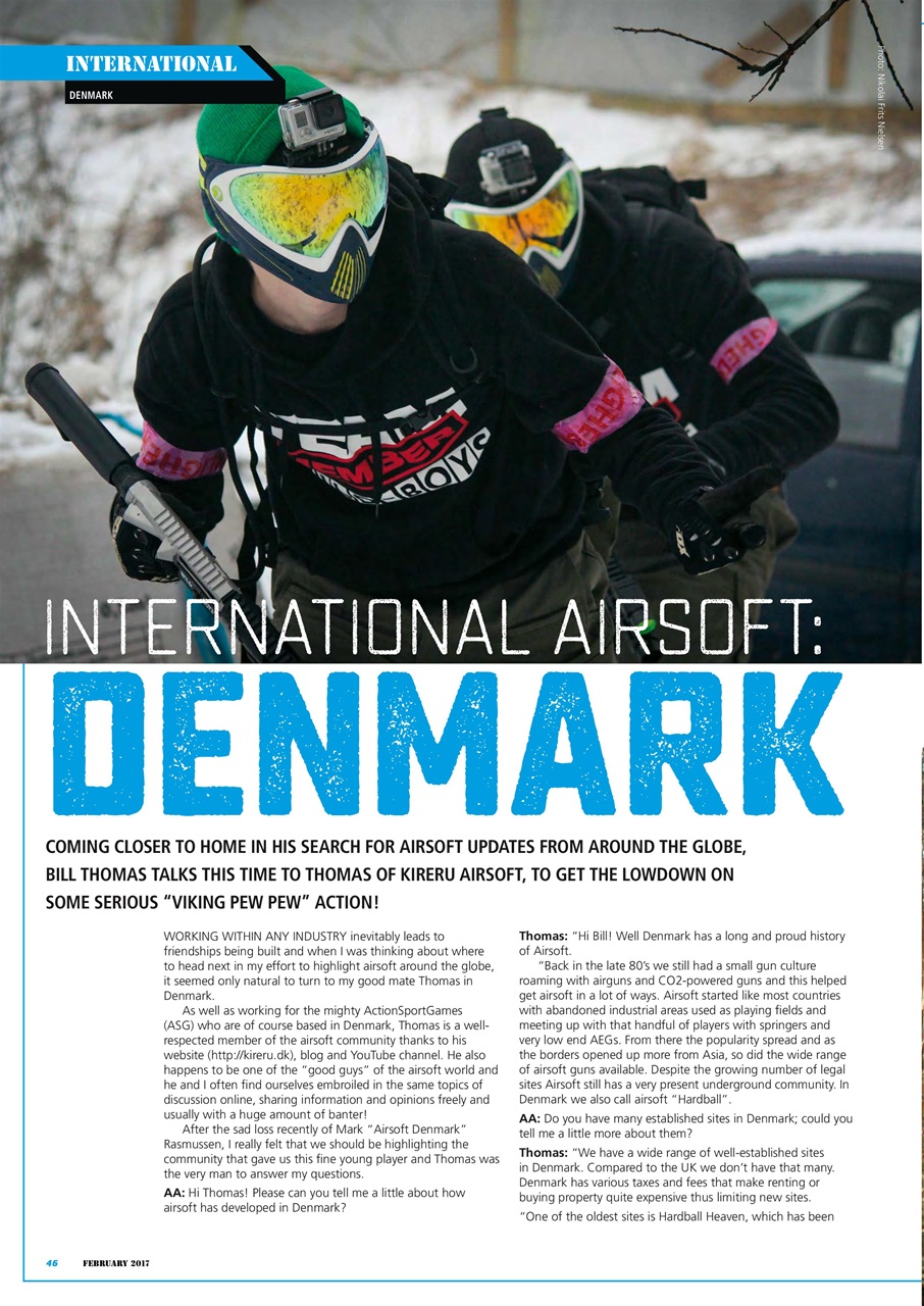 Airsoft Action Preview Pages