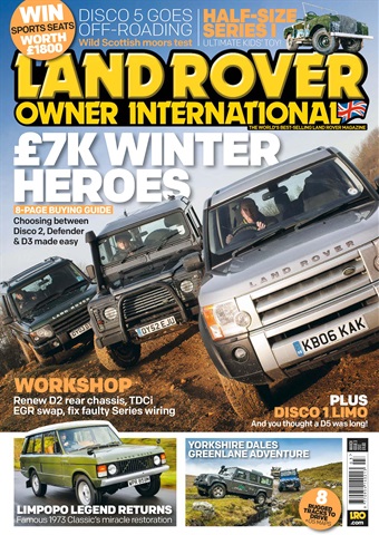 Land Rover Owner issue March 2017