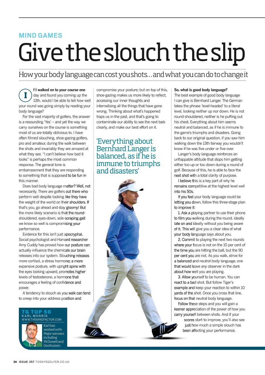 Today's Golfer Preview Pages