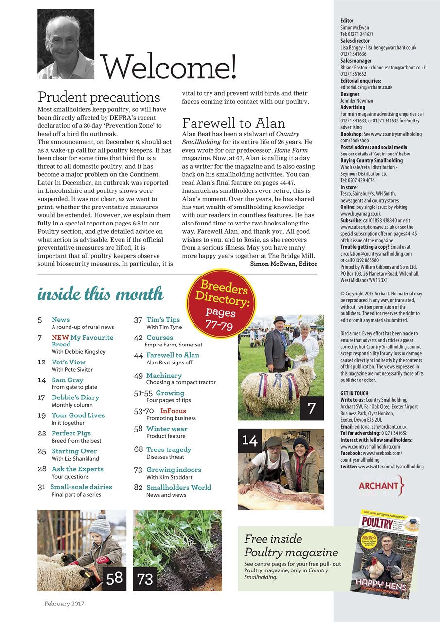 The Country Smallholder Preview Pages