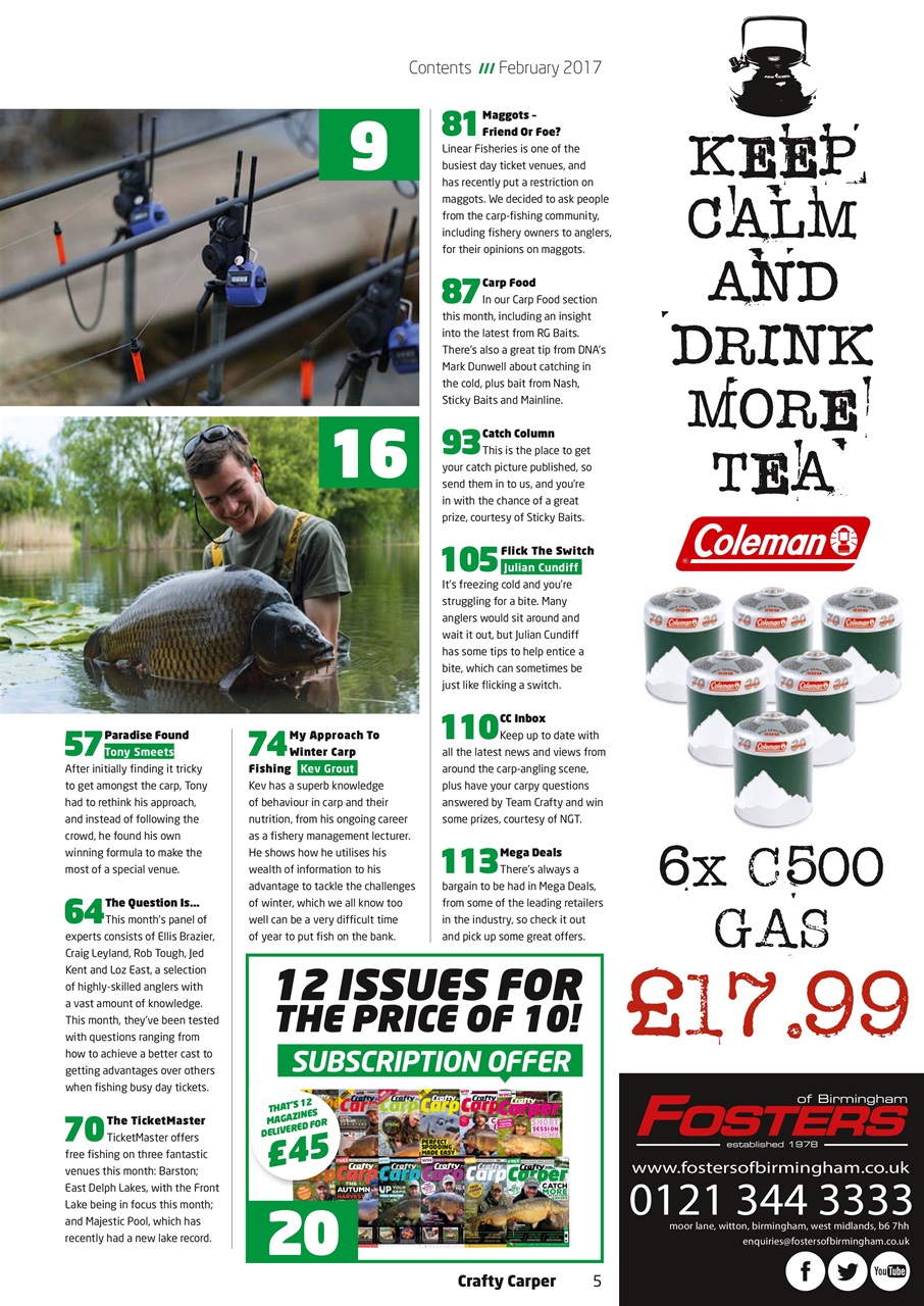 Crafty Carper Preview Pages