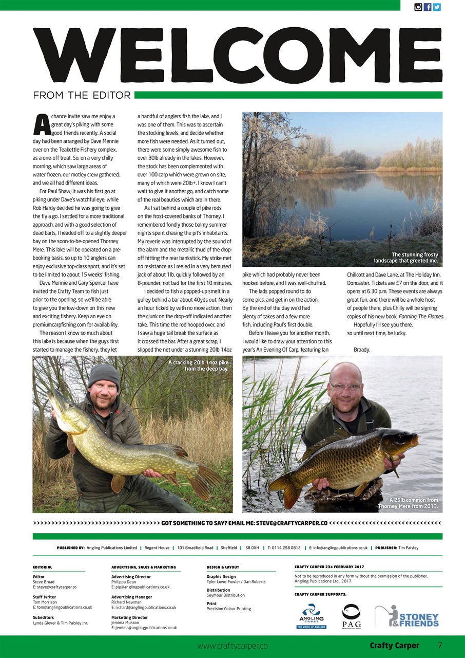 Crafty Carper Preview Pages