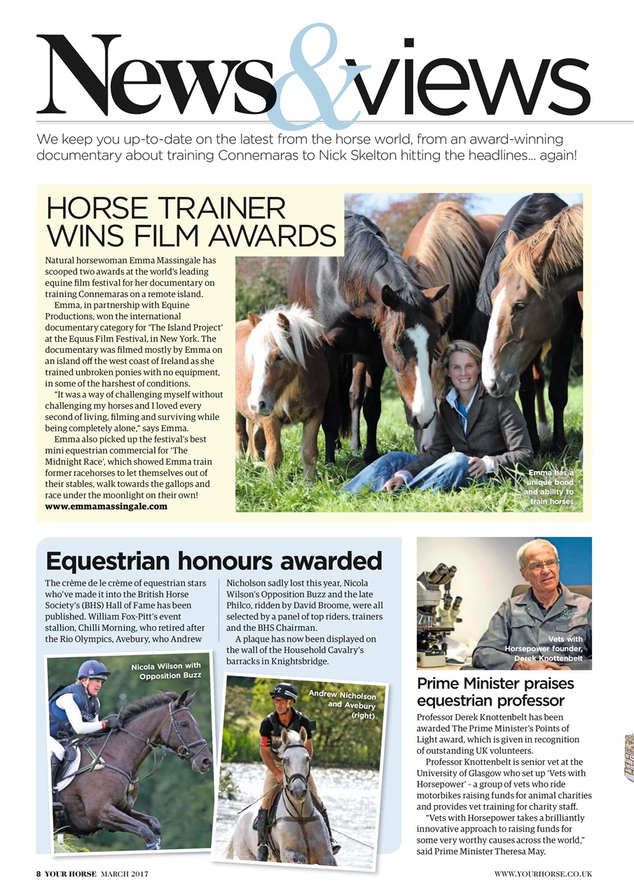 Your Horse Preview Pages