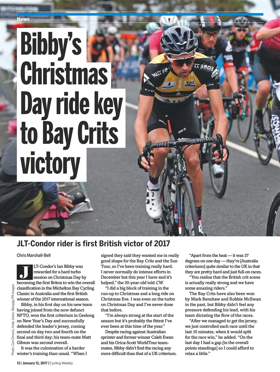 Cycling Weekly Preview Pages