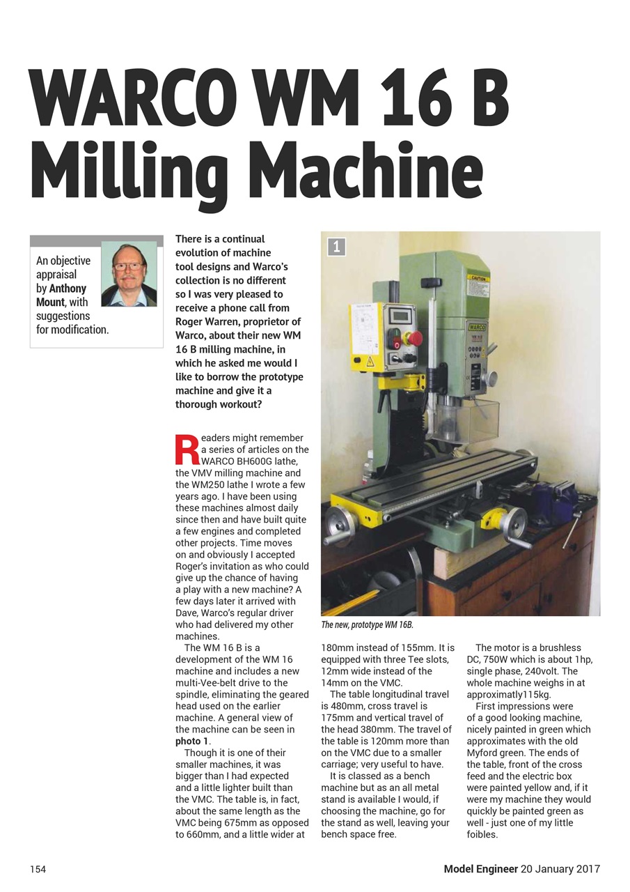 Model Engineer Preview Pages