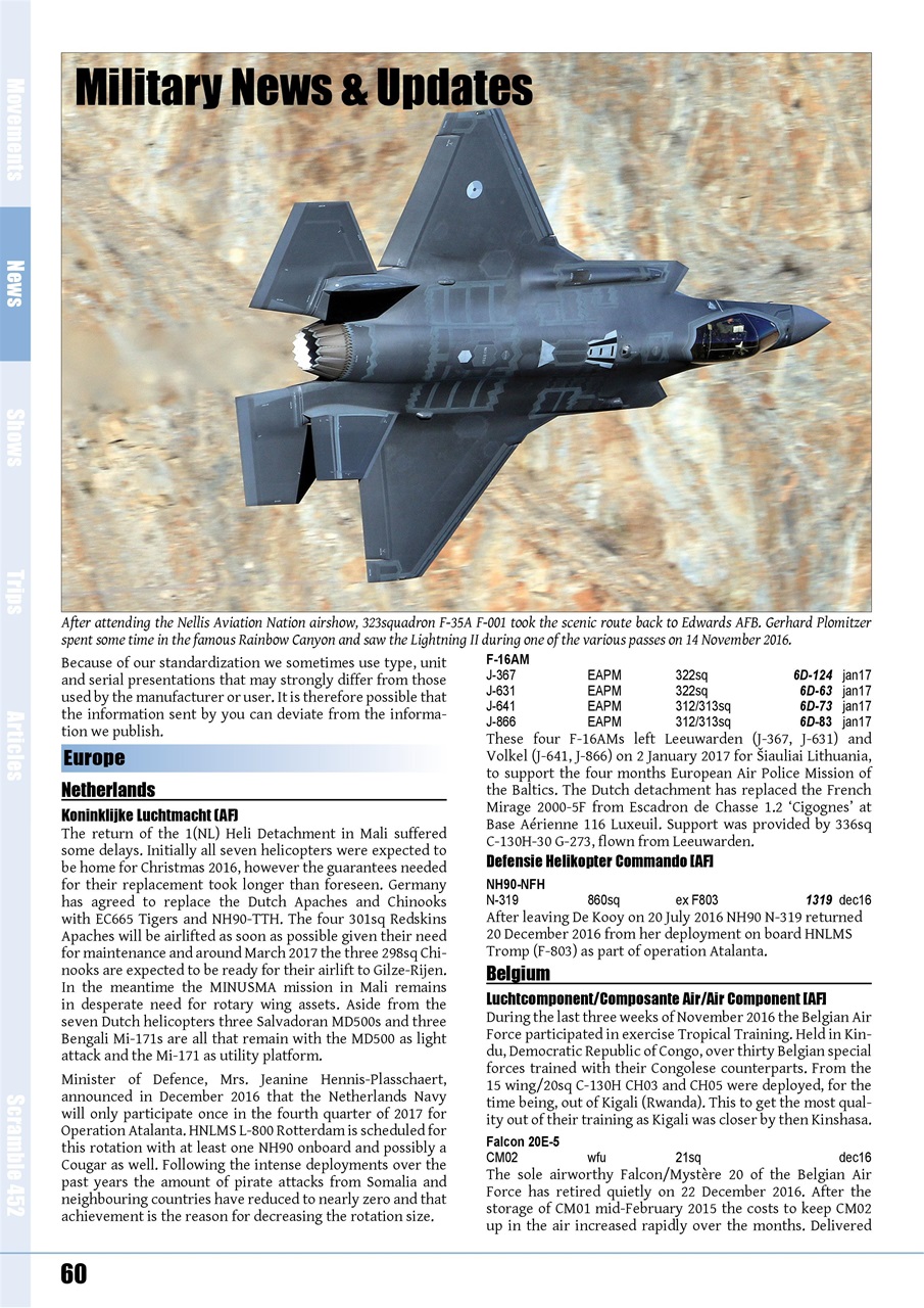 Scramble Magazine Preview Pages