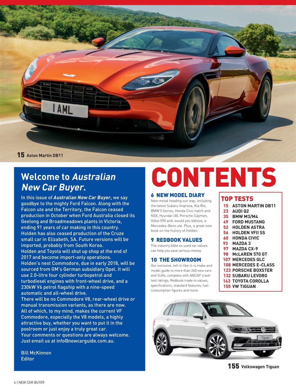 Australian New Car & SUV Buyers Guide Preview Pages