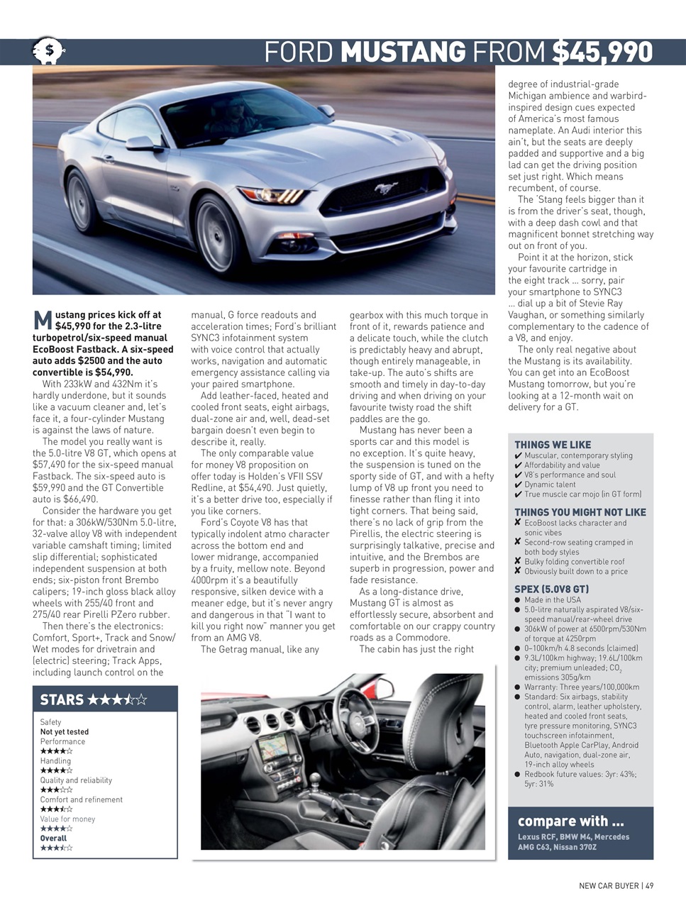 Australian New Car & SUV Buyers Guide Preview Pages