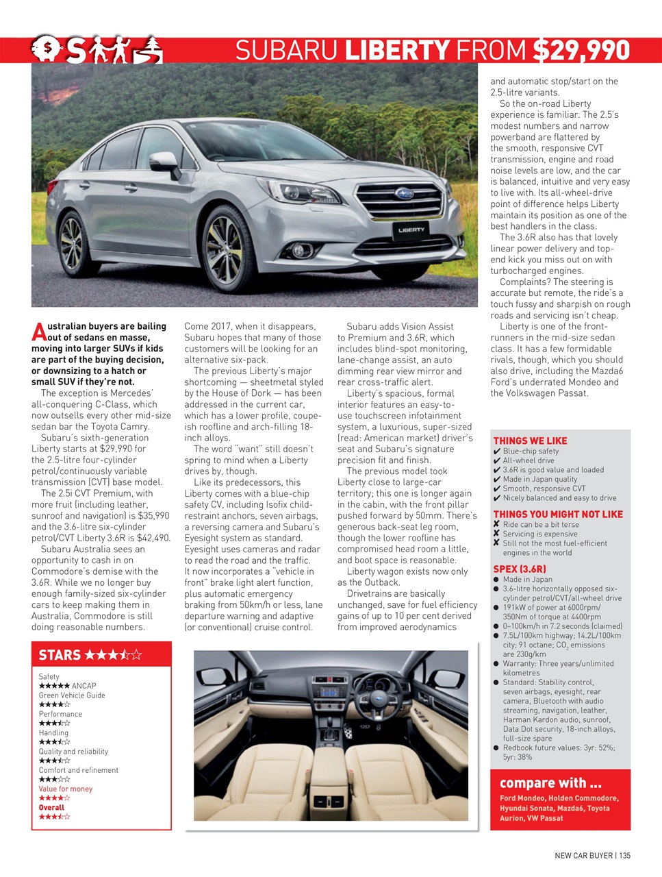 Australian New Car & SUV Buyers Guide Preview Pages